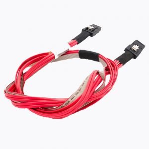 USED HP 579265-001 Mini SAS SFF-8087 to Mini SAS SFF-8087 Cable Red 70cm