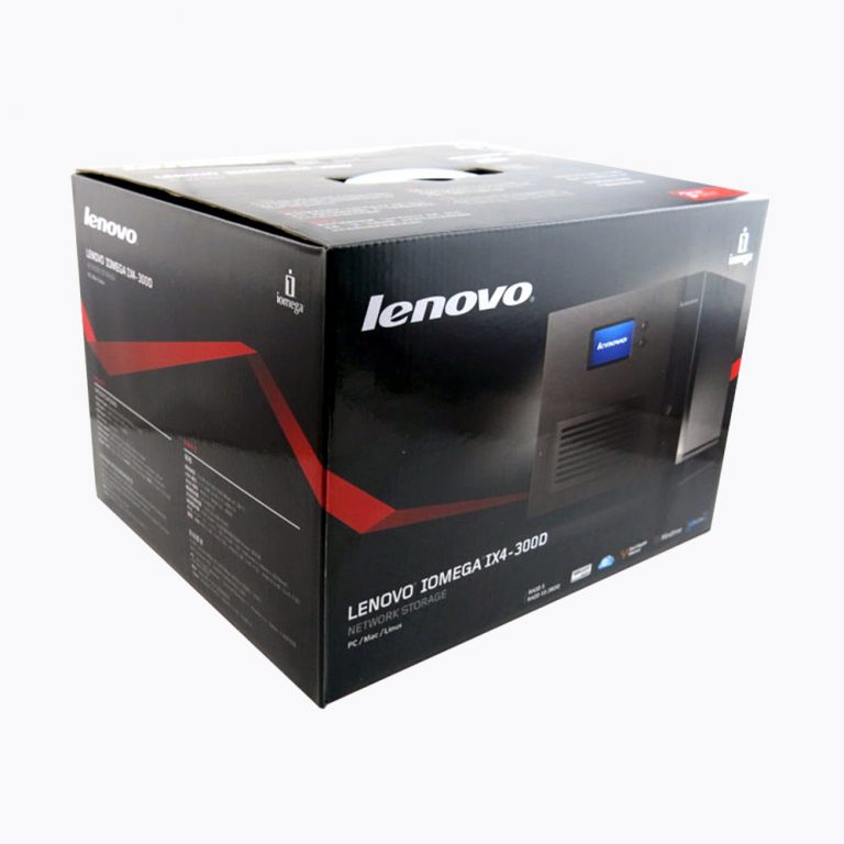 NAS Lenovo EMC Iomega IX4-300D 4 Bay Diskless - Server Logic